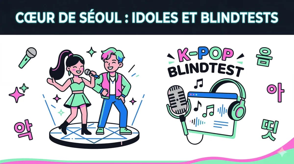 Cœur de Séoul : L'Empire des Idoles et la Fièvre du Blindtest